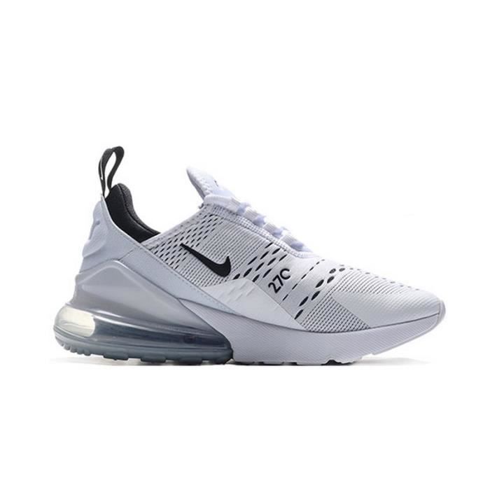 Baskets Air Max 270 AH8050-100 pour Homme Femme Blanc Blanc - Cdiscount  Chaussures