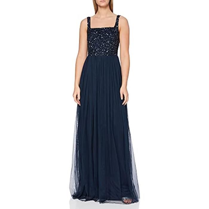 Robe Élégante Femme Longue à Bretelles Délicates main image 0