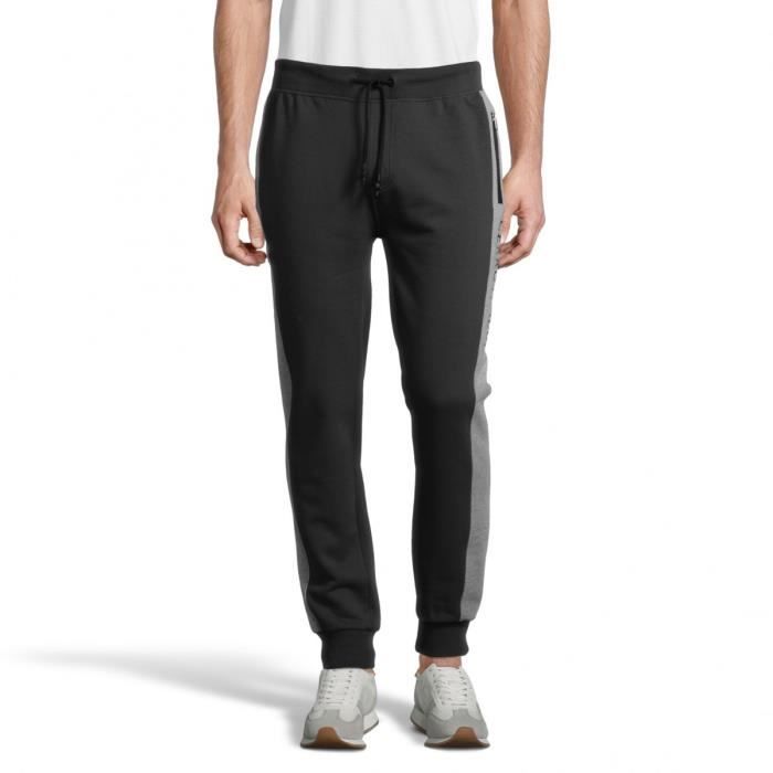 cerruti 1881 pantalon de jogging bande st-malo anthracite homme