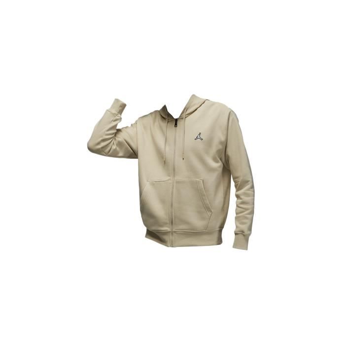 Veste de surv tement homme Nike JORDAN ESS FULL ZIP Beige