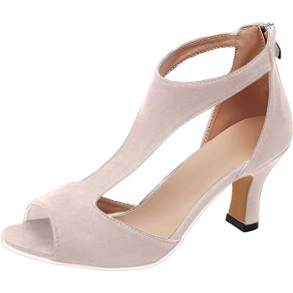 Escarpins Ouvert Femme Salome Sexy Petit Talon Soiree Rose 38 Achat Vente Escarpins Ouvert Femme Salome Sexy Petit Talon Soiree Rose 38 pas cher Cdiscount