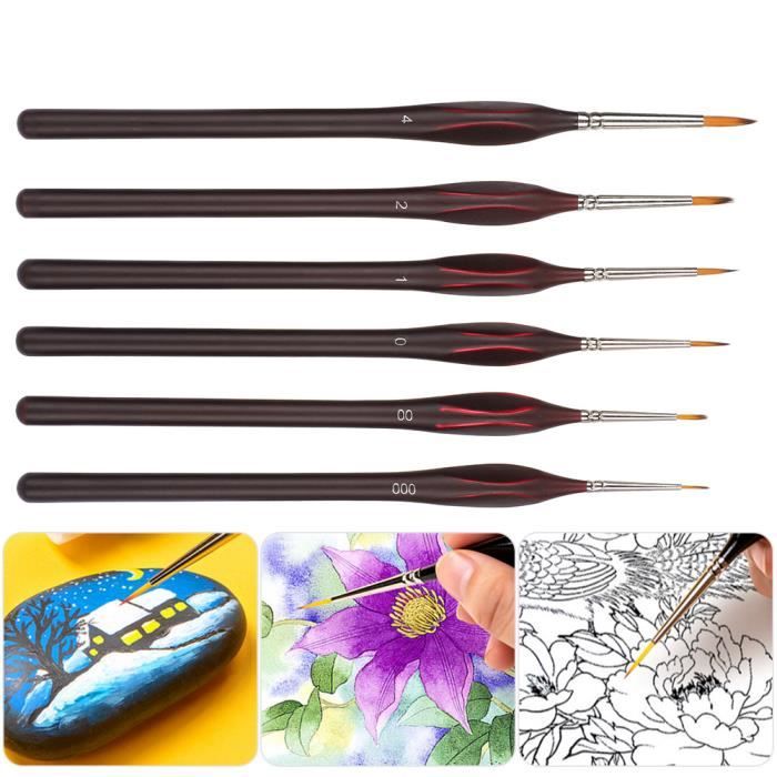 Ej.Life Ensemble de pinceaux de peinture pour peinture professionnelle