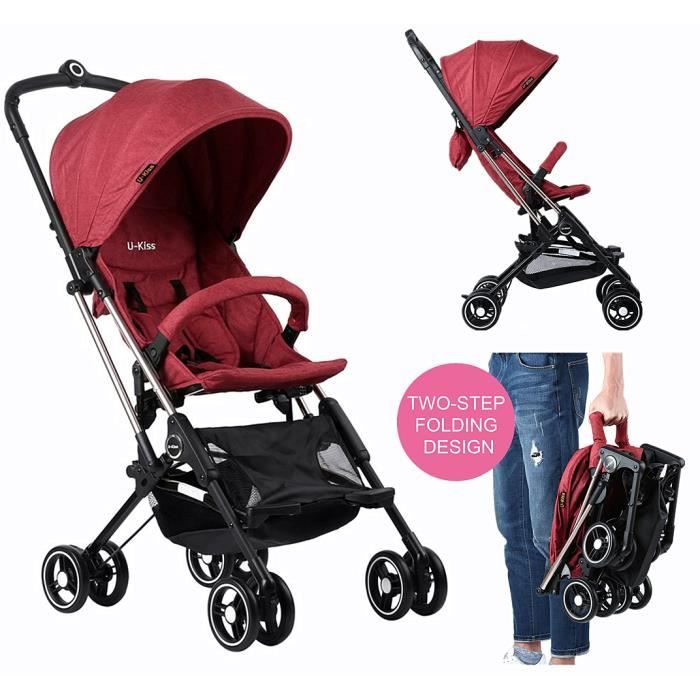 poussette canne super pliable