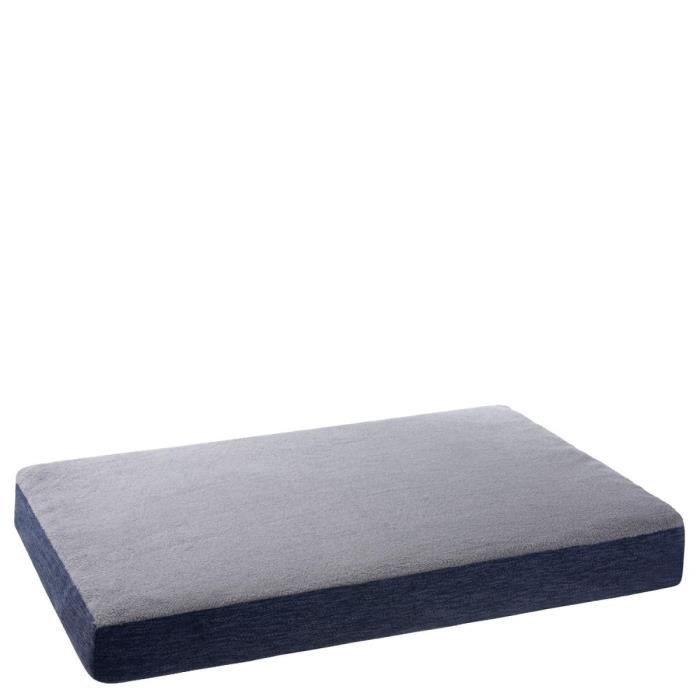 Comparer les prix de Matelas orthopédique pour chiens - petstuff® - XS - Bleu - Housse amovible & lavable - Antidérapant - Moelleux