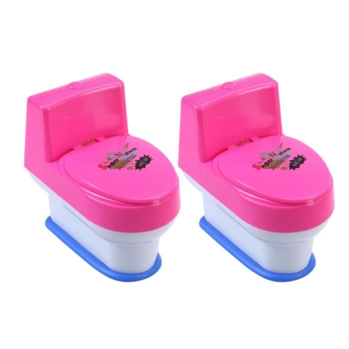 2 Pieces Closestool Prank Jouet Creatif Toilette Blague Trick Drole Squirt Spray Eau Pour Enfant Farce Et Attrape Cdiscount Jeux Jouets