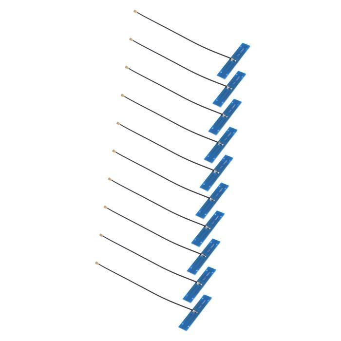 Antennes WiFi Double Bande 2.4G/5.8G - Lot De 3 Antennes SMA 8dBi Pour Routeurs Asus (AC68U, AC88U, AC66U...)