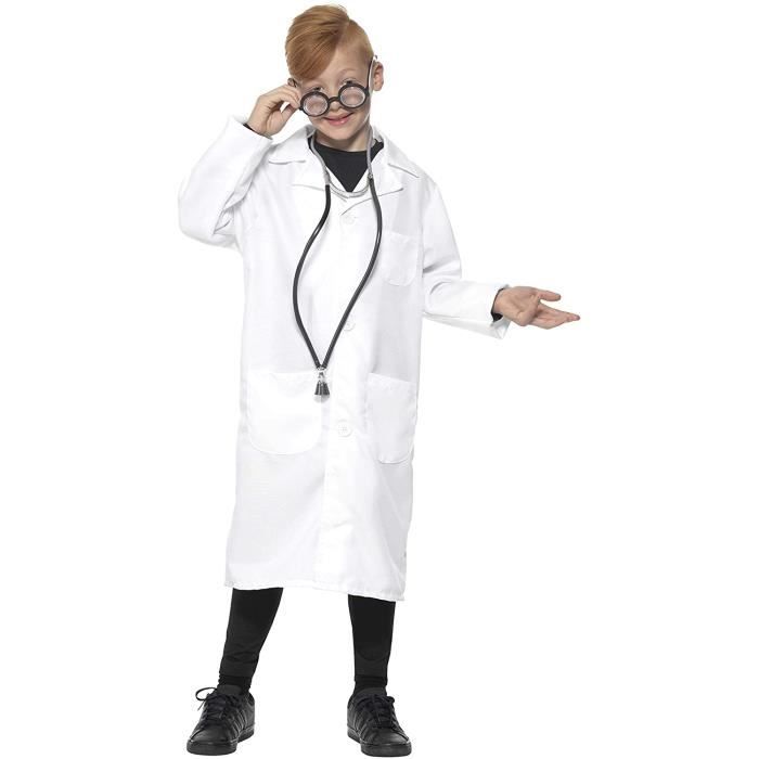PLULON Costume De Scientifique De 23 Pièces Pour Enfants - Blouse De Laboratoire Avec Kit D'expériences