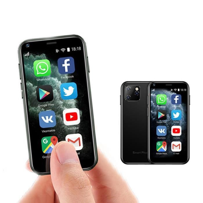 SOYES XS11 Petit Smartphone 2,5 Pouces Android Google Play