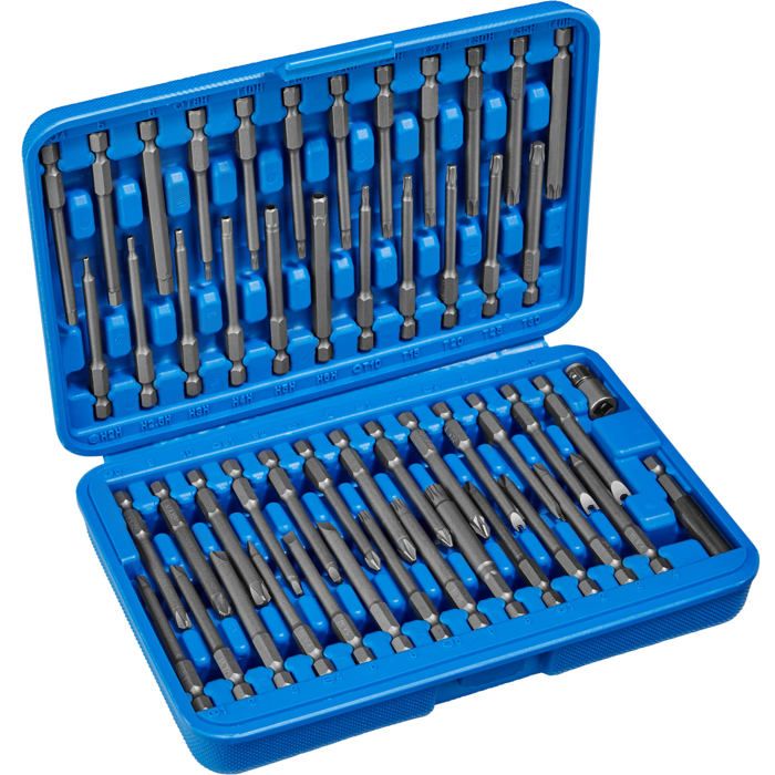 EMBOUT DE VISSAGE 12 MM HEXAGONAL LONG 6 PANS pour clé à cliquet visseuse