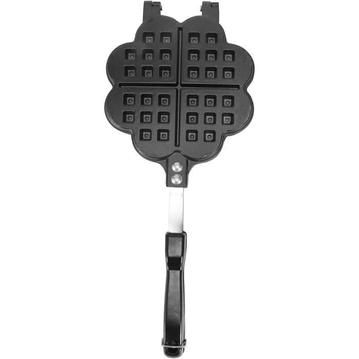 Gaufrier Belge En Forme De Cœur - Poêle à Gaufres Antiadhésive Pour Cuisinière Gaz