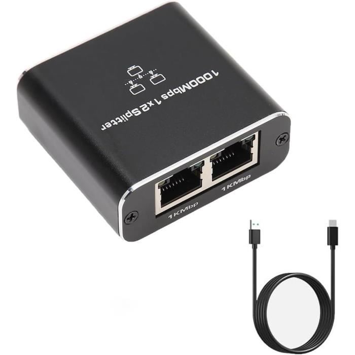 UGREEN Hub USB Ethernet 1000bps, Hub RJ45 con 3 Puertos USB 3.0 y