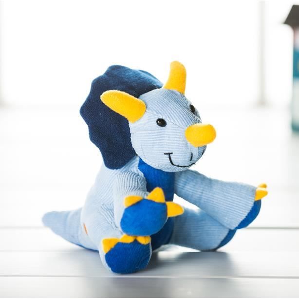 Nounours Dinosaure Forme en Peluche Doudou Bebe Enfant Cadeau Nouveau Ne Jouet Mignon Poupee triceratops M862 Cdiscount Jeux Jouets