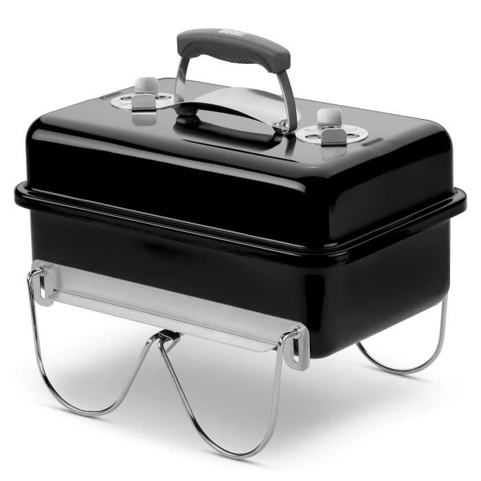 Barbecue charbon - Weber - GO ANYWHERE- 405x255 cm - Noir