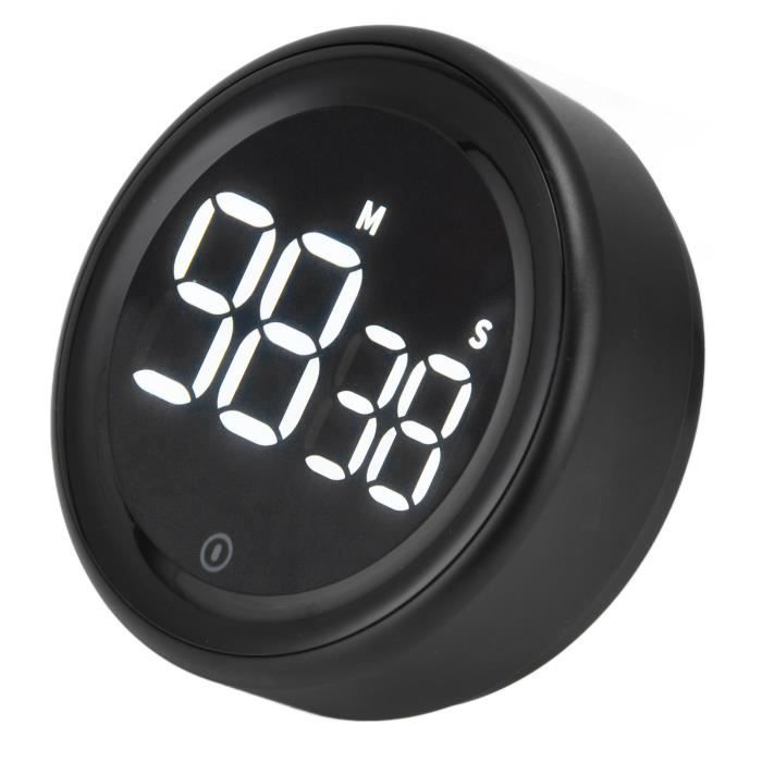 Kisangel Minuteur De Poker Électrique – Compte à Rebours 99min59s – Écran Digital – Pile Bouton – Portable – Accessoire Jeux De Société, Réunions, Échecs