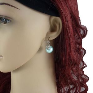 Boucles D'Oreilles Pendantes En Strass - Forme Goutte D'Eau, Brillant, Pour Soirée