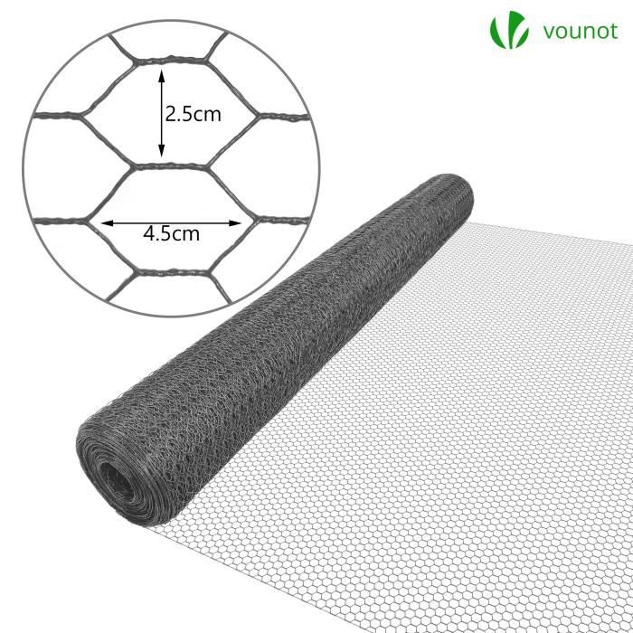 Grillage Anti Rongeur Grille Inox 6 Pièces Treillis Acier Inoxydable