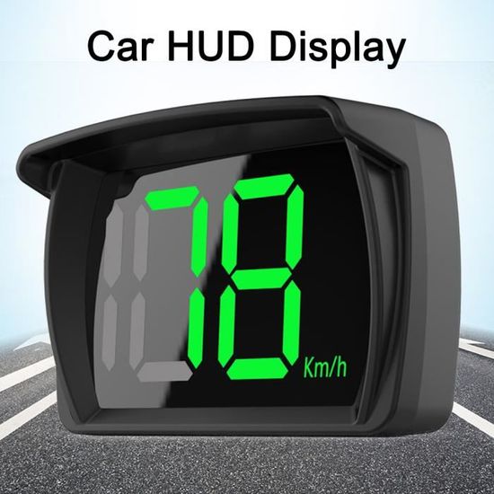 Bloc d'alimentation GENERIQUE Compteur de vitesse gps universel pour  voiture hud mph / km / h usb plug & play avertissement de survitesse
