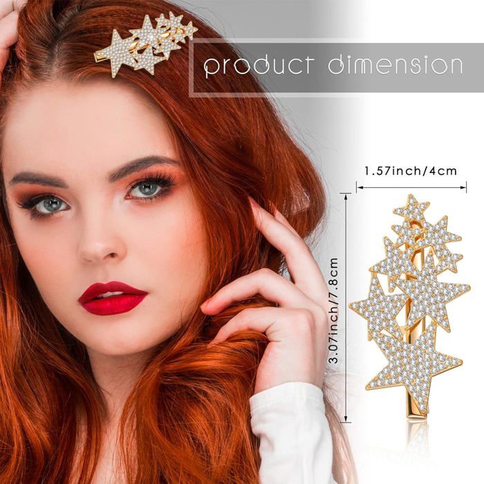 Flayem mariage épingles à cheveux strass bleu accessoires de cheveux