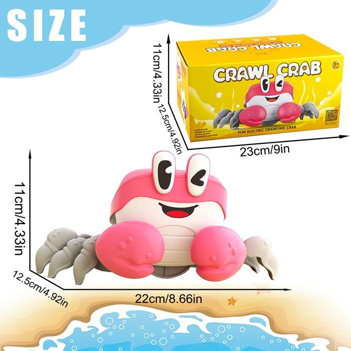 Crabe Qui Marche Bebe Jouet Bebe 1 2 3 an, d'Activité Jouet Bebe 3 6 12
