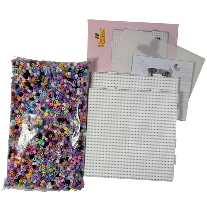 Ceoffo Lot De 4500 Perles à Repasser 5 Mm – Avec Plaques, Pinces, Accessoires, Pour Filles Et Garçons Dès 5 Ans, Coffret De Rangement