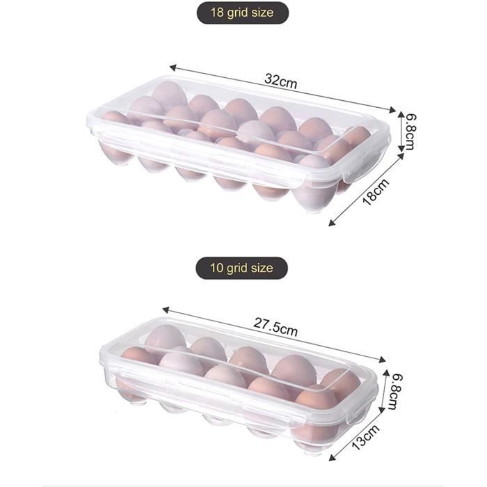 Prix œuf ZOFUN - Lot De 150 Boîtes à Œufs De Caille (12 Grilles) - Rangement PVC Transparent Emballage Oeuf