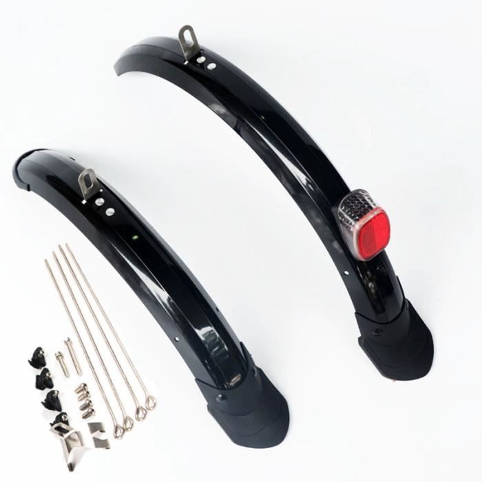 Garde boue 16 pouces v lo pliant garde boue garde boue 2 pi ces avant arri re v lo v lo garde boue vtt ailes Type V brake silver