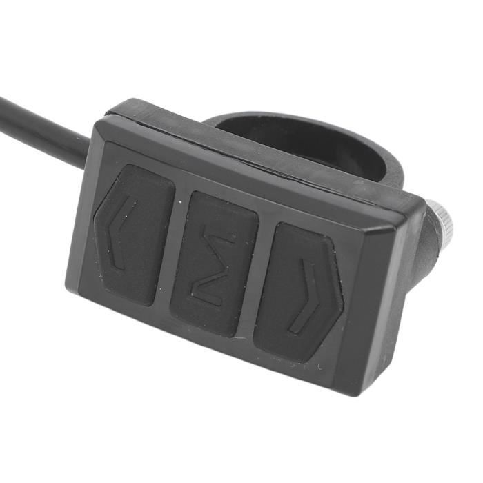 Compteur LED de Batterie au Lithium de Vélo Électrique Affichage S800 Écran Noir et Blanc Horizontal - Sport