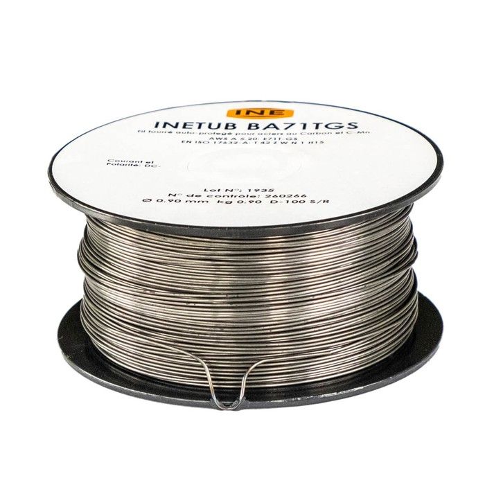 Fil Fourré Soudure MIG MAG VECTOR - 0,8 Mm - 2 Boîtes 1 Kg - E71T-GS - Sans Gaz
