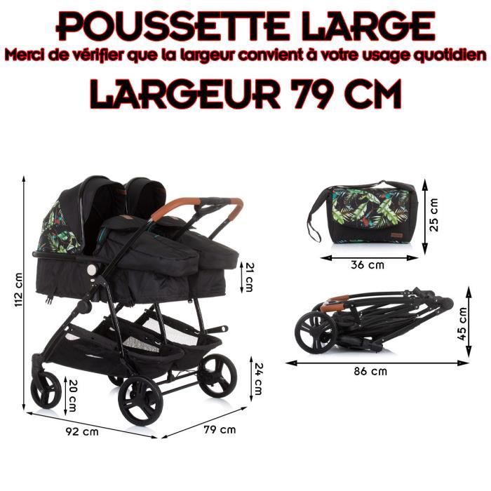 Largeur poussette new arrivals