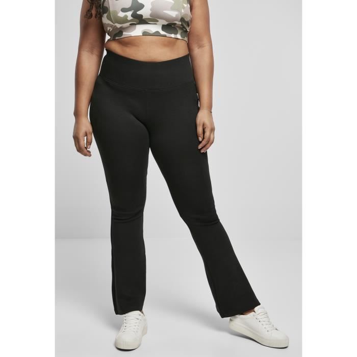 Legging femme Urban Classics organic interlock bootcut noir XL Noir Cdiscount Pret a Porter
