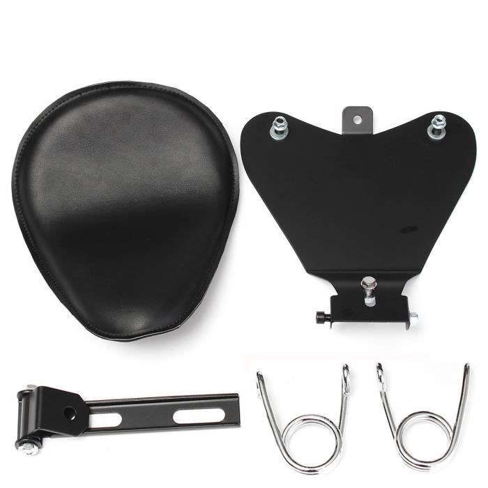Ressorts De Siège Solo Pour Moto Chopper Bobber - Paire De 2, Type Ciseaux, Chromé, 3.5 Pouces - Installation Facile Et Universelle