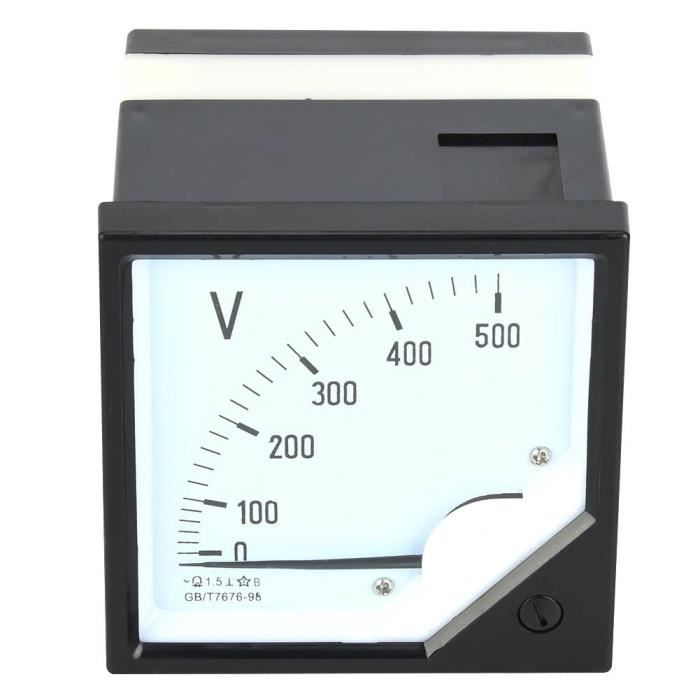 Voltmètre Analogique De Table Velleman - 15V DC - Cadran 70x60mm - Pour Tableau électrique, Véhicule