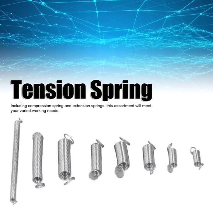 Ressorts De Compression 10 Pièces – Fil 1.2mm, Diamètre 18mm, Longueur 20mm, Noir