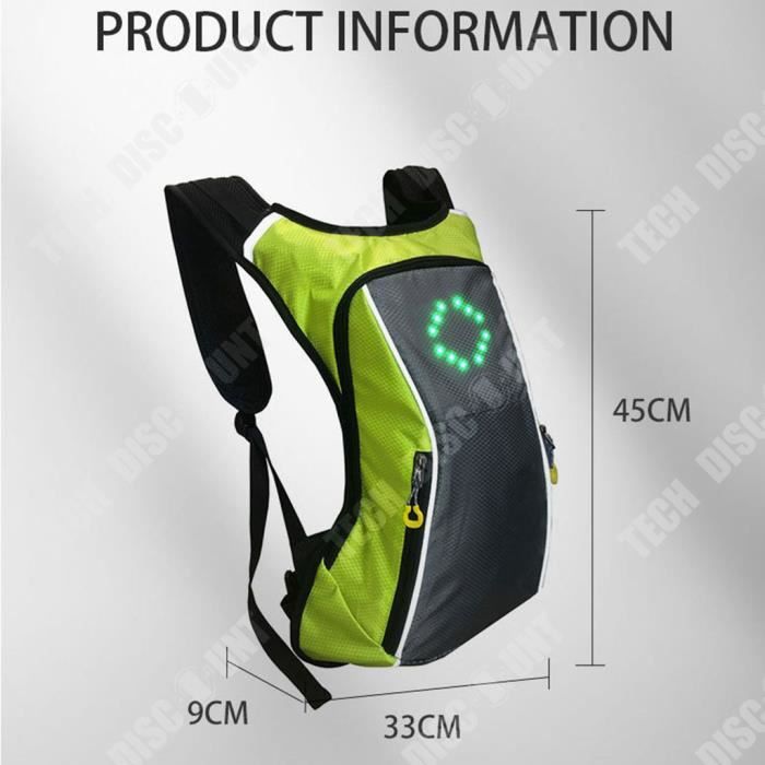 Sac velo clignotant cheap