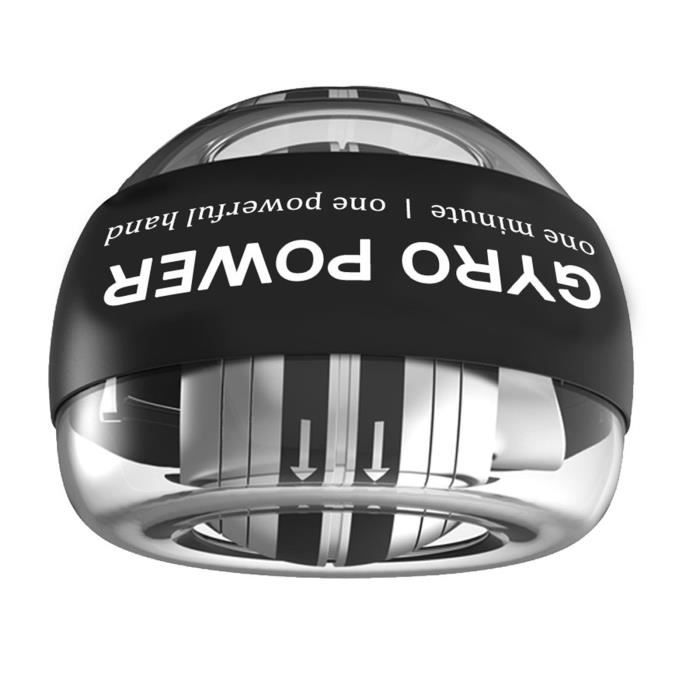 N-B Gyroscope De Poignet Auto-démarrage – Métal Lumineux, Silencieux, Pour Muscler Les Avant-bras