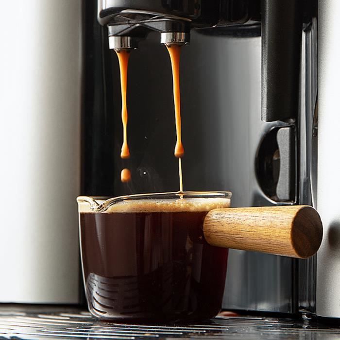 Tbest Tasse à Mousser De Café Pichet à Lait En Acier Inoxydable Pour Tasse à Mousse De Café à