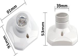 Douvole Voleuse SIM GOLD LEAF Standard 4 Ampères E27 - Neuf - Pour Lampes