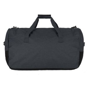 Sac De Voyage 60L Tout Léger Avec 2 Roues - Noir Et Gris, Ultra Pratique Pour Le Week-end