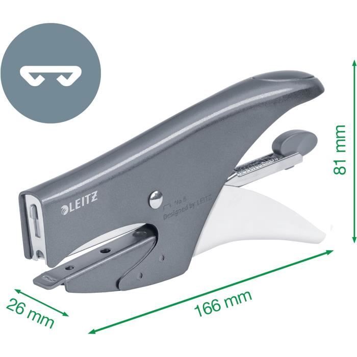 Pince agrafeuse, rechargement à l'arrière, en.[Z404] - Cdiscount Bricolage