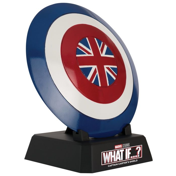 Eaglemoss Collections Réplique Bouclier Captain Carter - Marvel Movie Museum, Figurine Collection Marvel, Objet De Collection