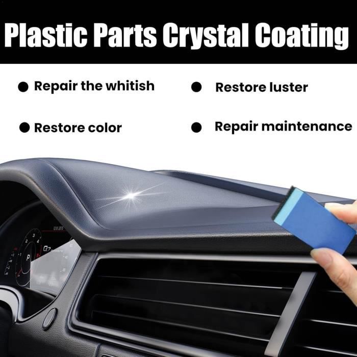 Rénovateur de Cuir et Plastique, Renovateur Plastique Voiture Interieur, Nettoyant pour Cuir pour Intérieur de Voiture, Restaurateur Cuir et Plastique, Restaurer l'Éclat de l'Intérieur de la Voiture Rénovateur de Cuir et Plastique, Renovateur Plastique Voiture Interieur, Nettoyant pour Cuir pour Intérieur de Voiture, Restaurateur Cuir et Plastique, Restaurer l'Éclat de l'Intérieur de la Voiture