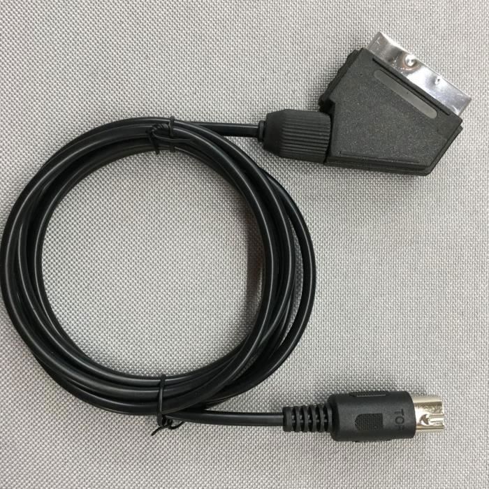 Straße Game Câble Péritel AV RGB SCART Pour Sega Megadrive 1 PAL - Genesis - Connexion Haute Qualité 1,80m