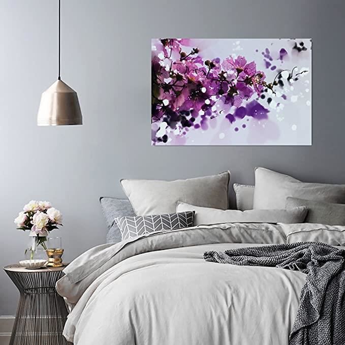 Rose Tableau Mural Fleurs De Magnolia 60x40 Cm Impression Sur Toile