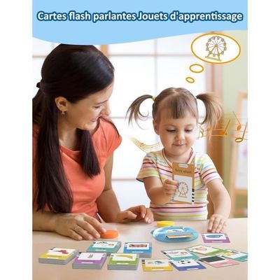 Cartes Flash parlantes pour Tout-Petits - - Jouet éducatif interactif