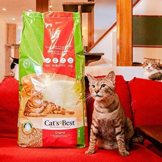 Cat S Best Original Litiere Pour Chats Agglutinante 40l 17 2kg Cdiscount Animalerie