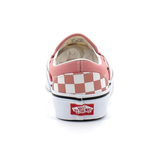 Vans slip on homme rose cheap