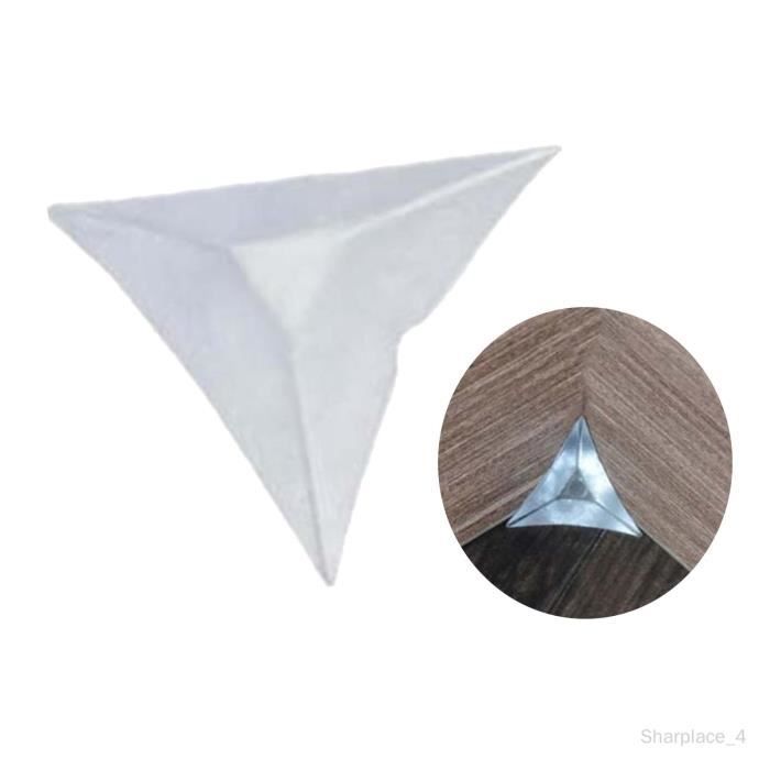 Protège-Coins Transparents - 50 Pièces - Anti-Poussière Pour Escaliers, Armoires Et Angles