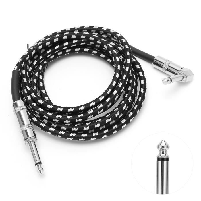 Micro autocollant pour guitare 6,35 mm pour basse, violon, banjo Micro autocollant pour guitare 6,35 mm pour basse, violon, banjo
