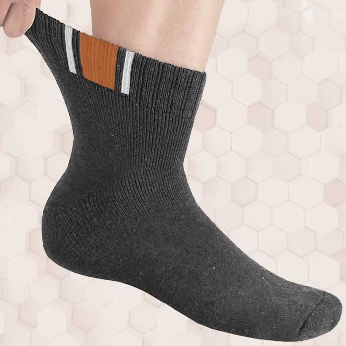 Lot De 3 Paires De Mi-bas Habillés NEOFAN – Homme – Noir, Bleu, Gris – Taille 39/46 – Neufs Avec étiquettes