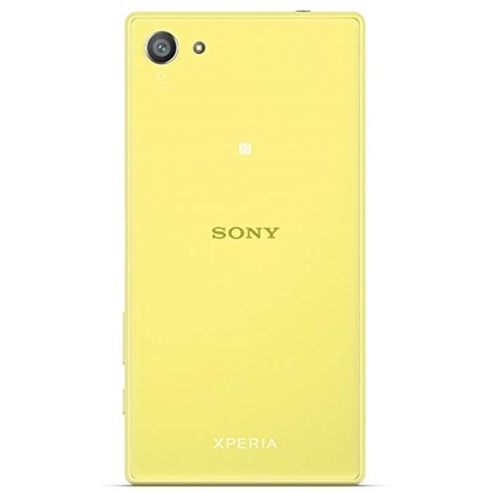 Sony Xperia Z5 Compact Jaune 32 Go 23 MP Octacore - Cdiscount